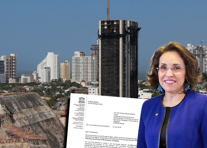 La sin salida de la torre Aquarela de Cartagena: Ultimátum de la UNESCO