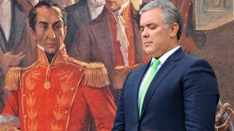 El bicentenario y la distancia de Bolívar a Duque