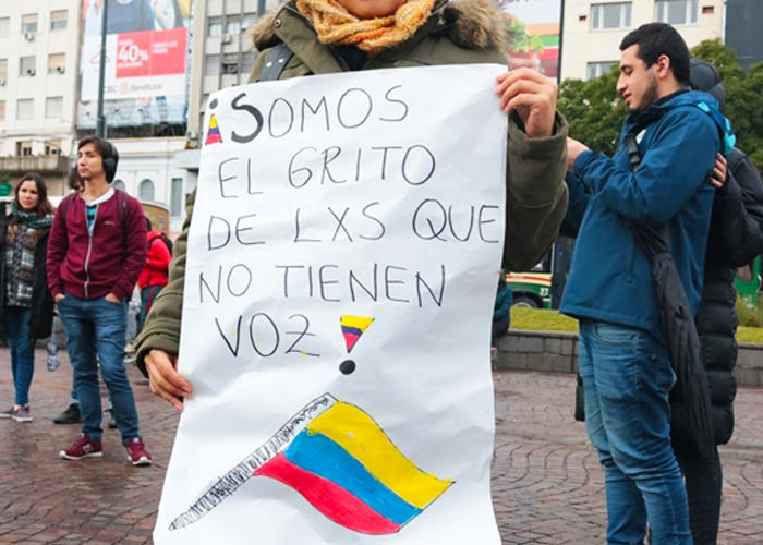 Respeto por la vida de nuestros líderes y lideresas, el grito global de los colombianos