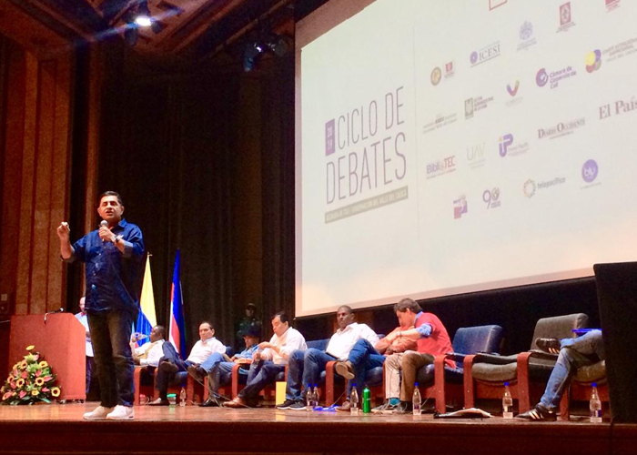 Comenzaron los debates con los candidatos a la alcaldía de Cali