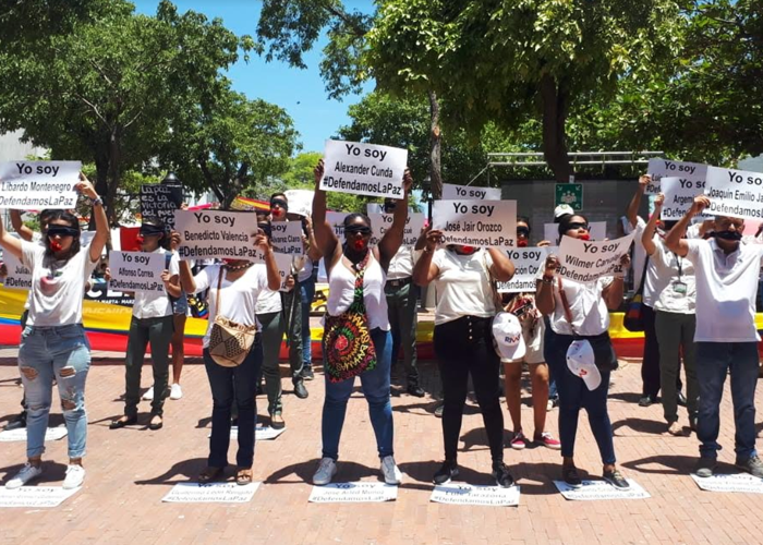 En Colombia se lucha por la paz y se marcha por la vida