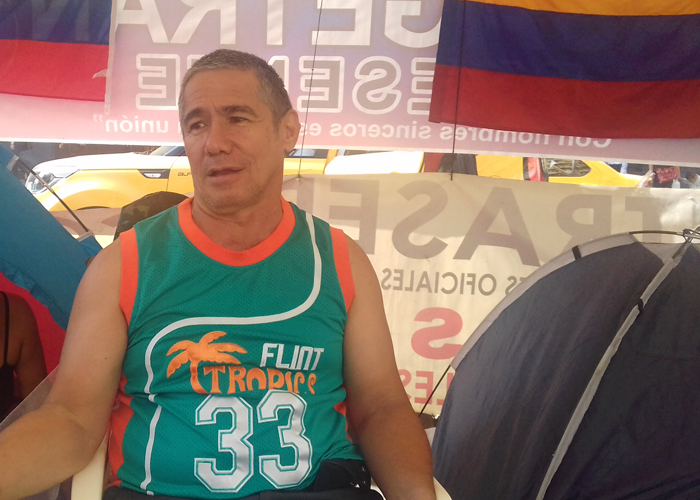 Con huelga de hambre evangélicos reclaman sus derechos laborales en Cali