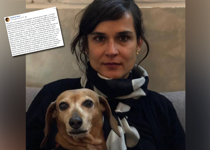 Otro berrinche de Carolina Sanín que se vuelve noticia