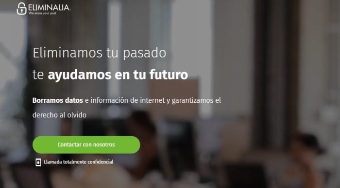  - Eliminalia, la empresa que por 400 millones borra en la web su pasado
