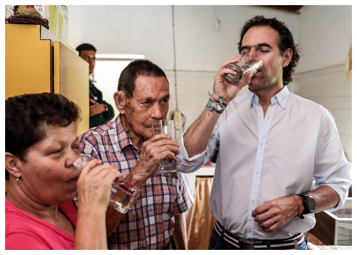 Agua potable para corregimientos de Medellín
