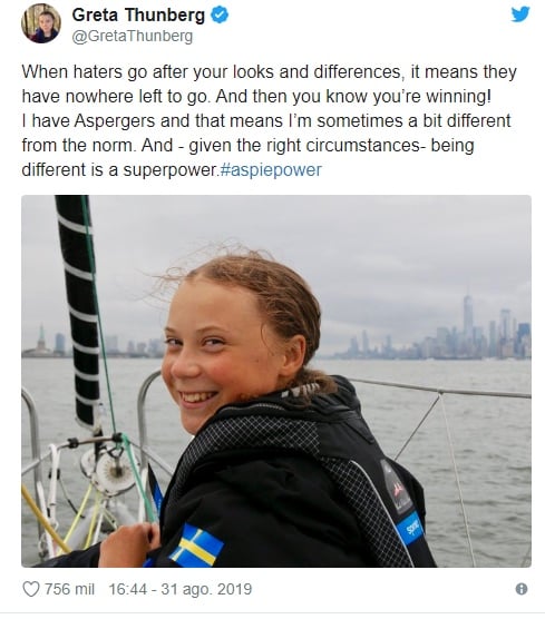  - "Tengo Asperger y eso me hace diferente"