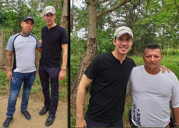 Las fotos que probarÃ­an que Los Rastrojos metieron a GuaidÃ³ a Colombia