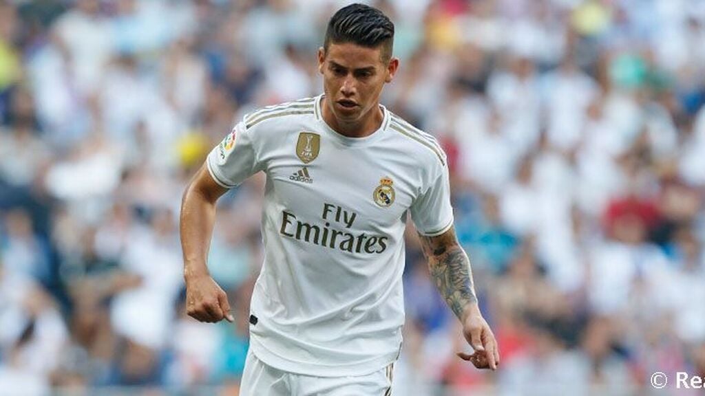 James, mucha calidad: ¡Le dio sopa y seco a Zidane! Video