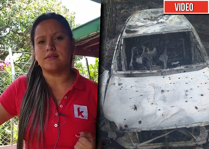 El video donde la candidata a la alcaldía de Suárez suplicaba por su vida