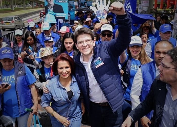 Miguel Uribe repunta en la lucha por la Alcaldía de Bogotá