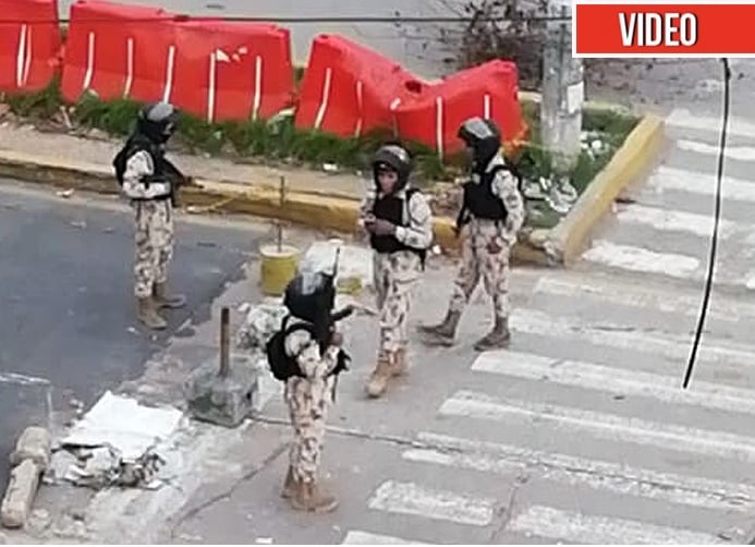 Militares disparan a estudiantes de la Universidad del Atlántico