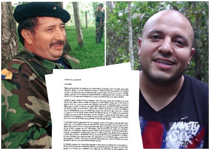 El recuerdo del hijo del Mono Jojoy sobre su padre