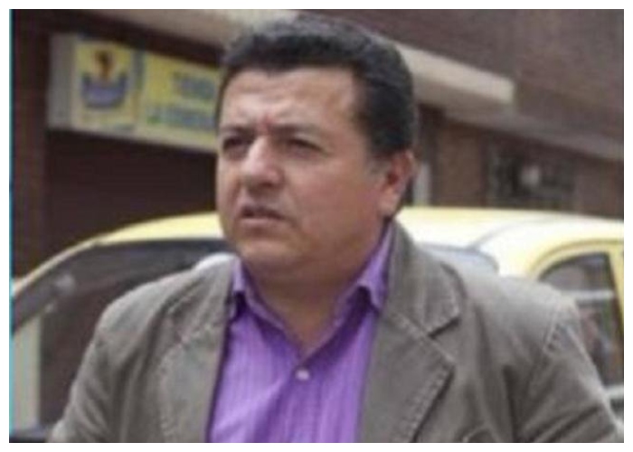 Video: el puño que le pegaron a Hugo Ospina, líder de los taxistas