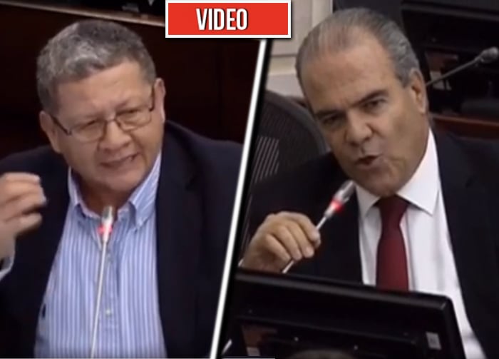 VIDEO: Catatumbo se cansó de los insultos de un senador uribista