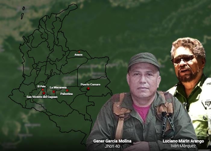 John 40, el guerrillero clave en la travesía de Marquez y El Paisa hacia Venezuela