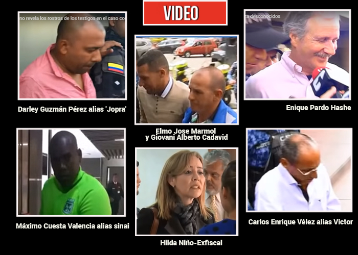 Por fin se conoce los rostros de los testigos contra Uribe