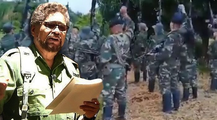  - Primeras imágenes de la tropa guerrillera de Iván Márquez