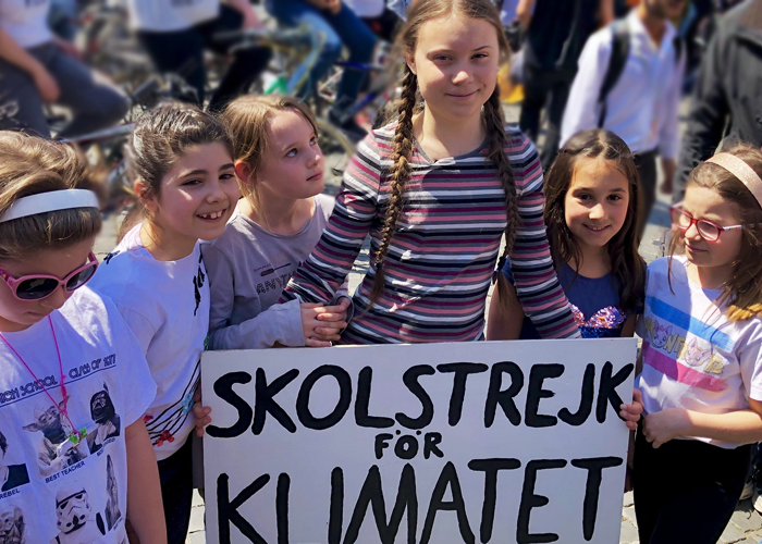 Con Greta Thunberg despiertan y se hacen sentir las nuevas generaciones