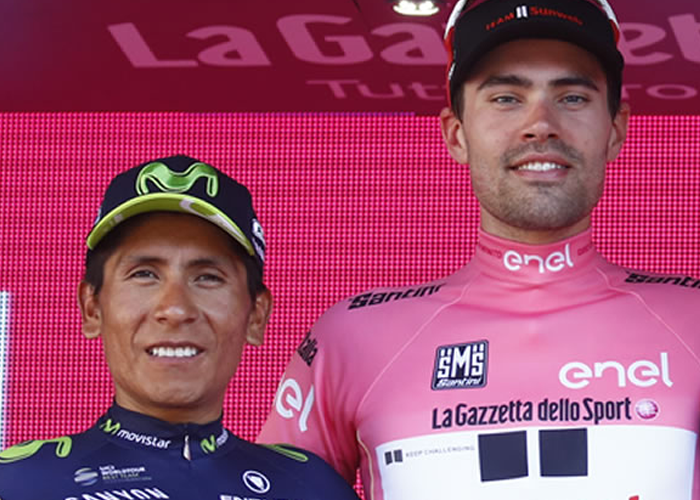 En 2017, Tom Dumoulin pudo haberle robado el Giro de Italia a Nairo