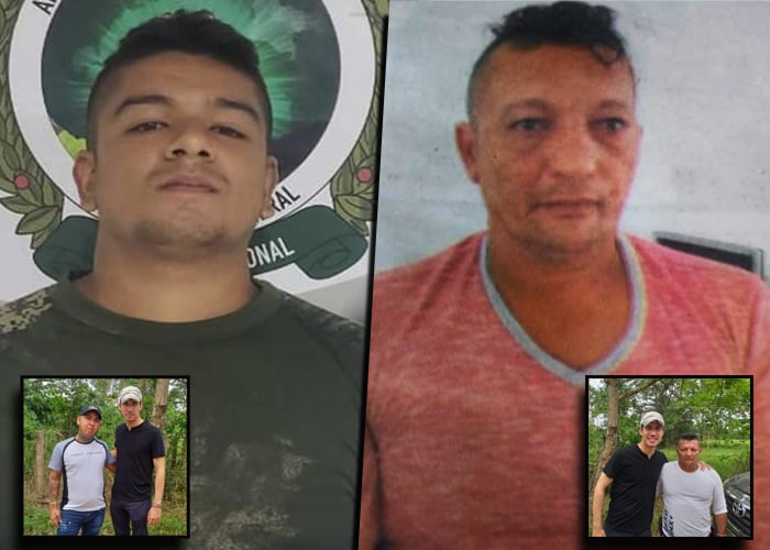 ¿Quiénes eran los dos paras que estaban con Guaidó?