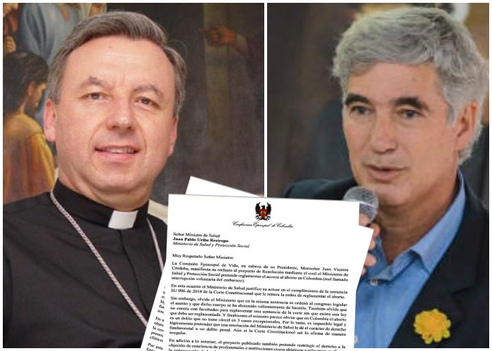 Monseñor Juan Vicente Córdoba no quiere aborto de ninguna manera