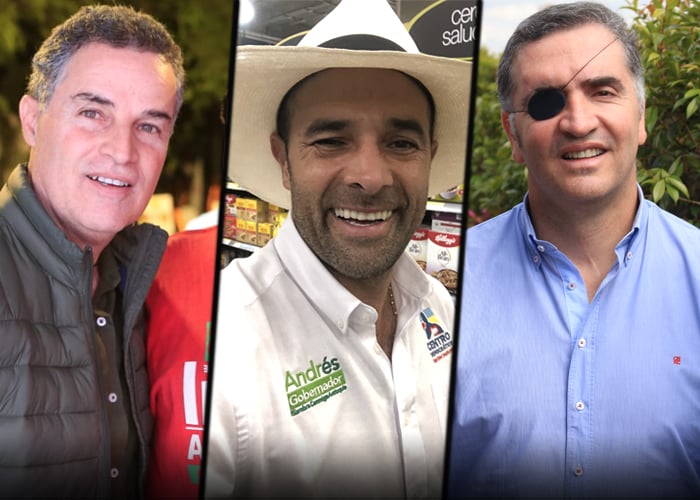 Gaviria puntea, Guerra cae y Tobón sube: intención de voto para la gobernación de Antioquia
