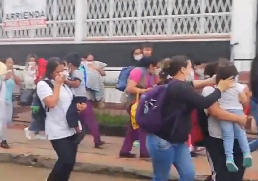 Los gases lacrimógenos del Esmad sofocaron a un hogar de niños en Popayan. Video