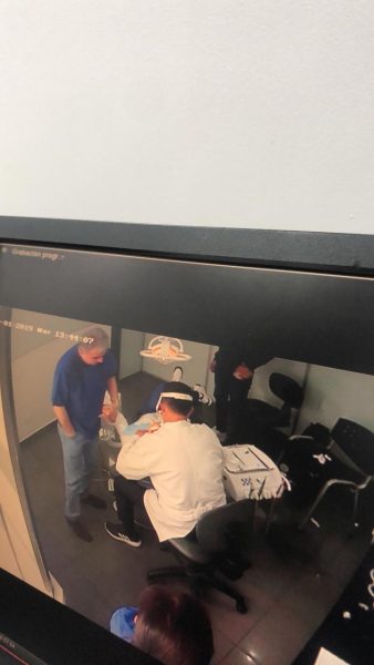  - FOTOS Y VIDEO: Aida Merlano minutos previos en el consultorio antes de la huida