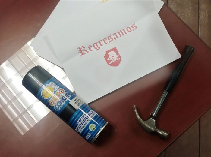  - Regresan los ataques a sedes de partidos de izquierda