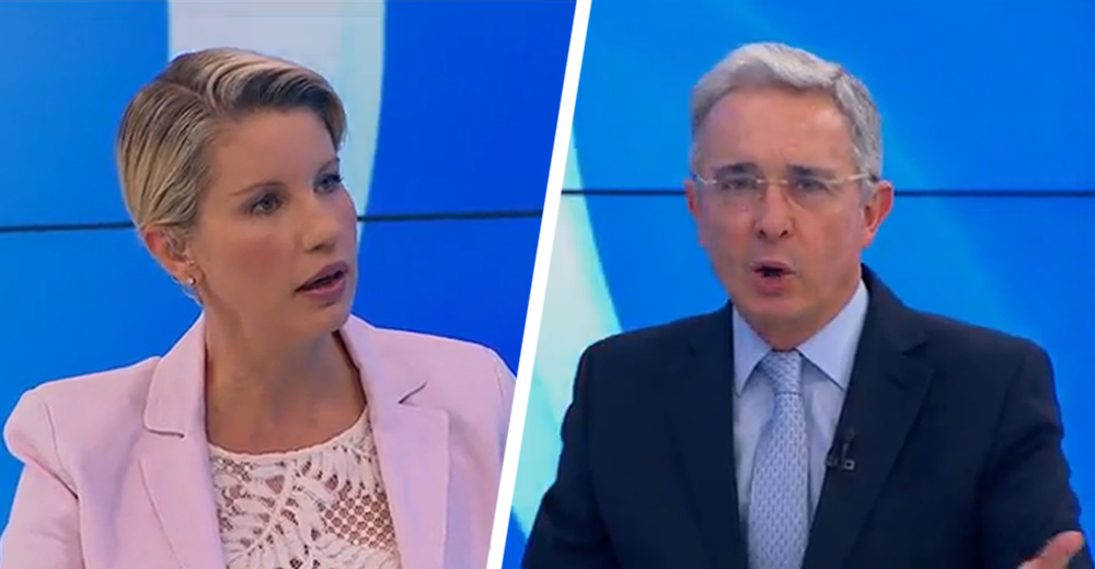 La visceral defensa de Claudia Gurisatti a Álvaro Uribe