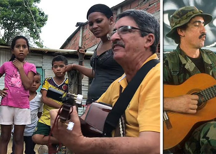 Con su guitarra el exguerrillero Julián Conrado llegó a la alcaldía de Turbaco