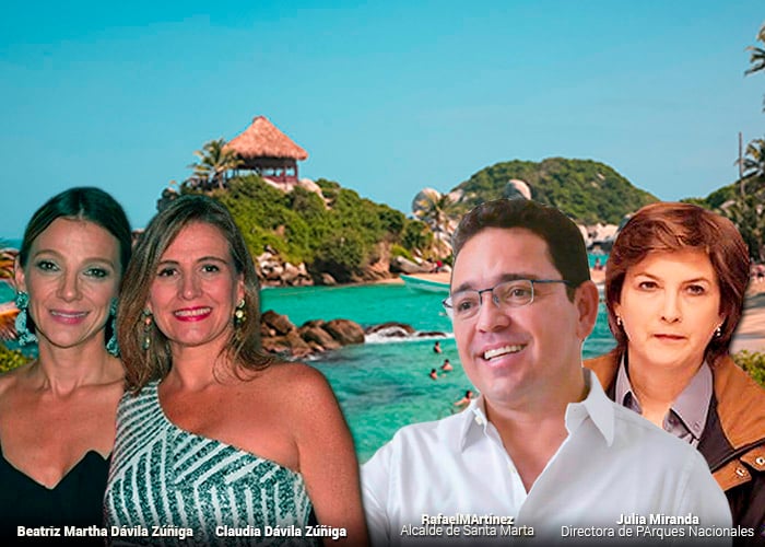 Julia Miranda encuentra aliado para defender las playas del Tayrona