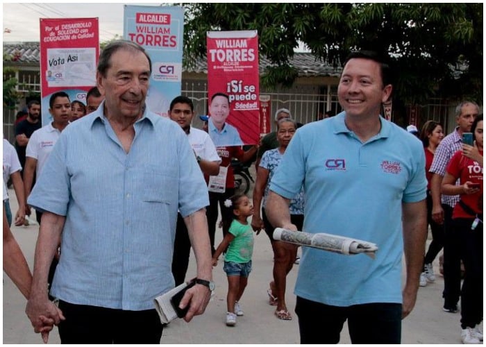 Fuad Char salió a la calle a pelear la Alcaldía de Soledad