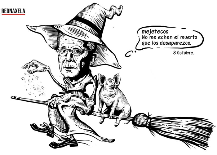 Caricatura: ¿Cómo podrá escapar Uribe de lo que viene?