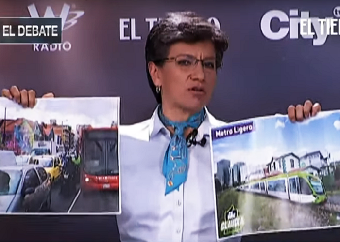 Claudia López y sus promesas de personera de colegio