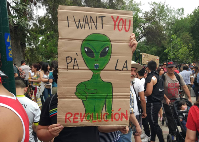 En Chile, al poder se le cayó la máscara