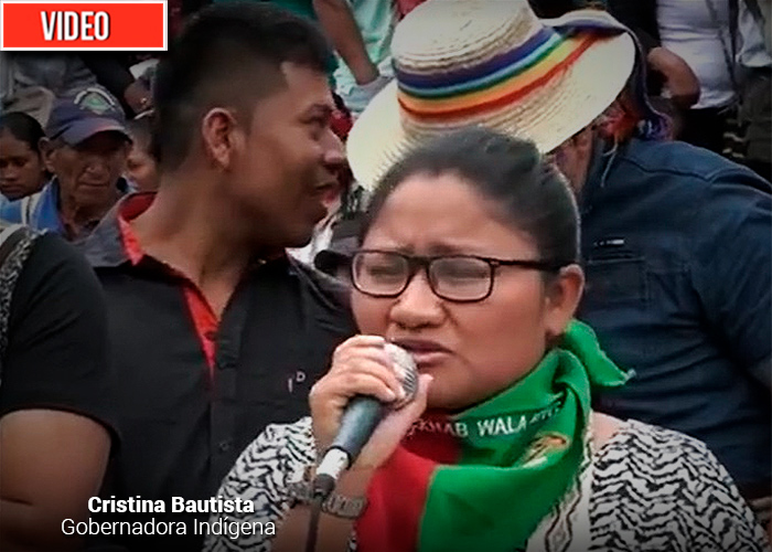 Las últimas palabras de la gobernadora indígena asesinada en Tacueyó