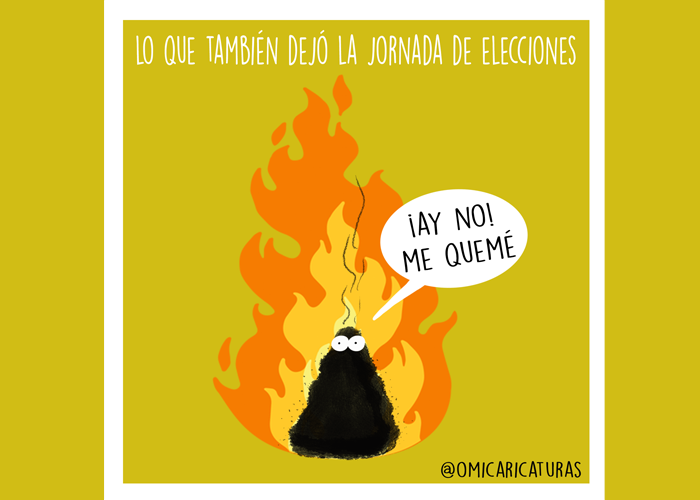 Caricatura: Lo que también dejaron las elecciones