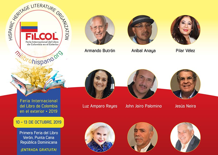 La delegación colombiana que estará en la Feria Internacional del Libro en Punta Cana