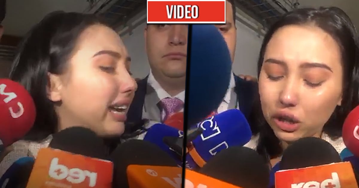 Ahogada por el llanto la hija de Aída Merlano cuenta lo que pasó