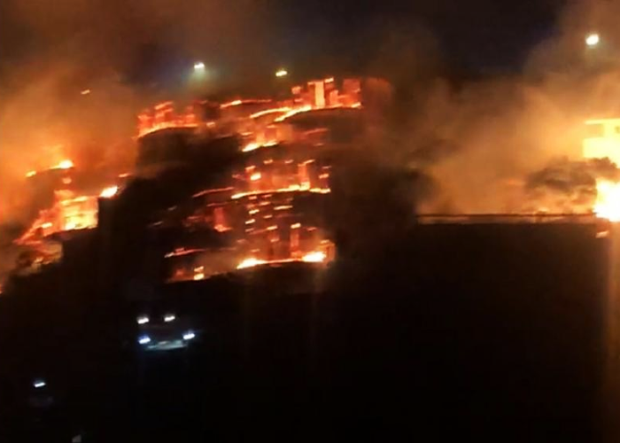 Tras la pista del incendio que destruyó el hotel Jaba Nibue en Taganga