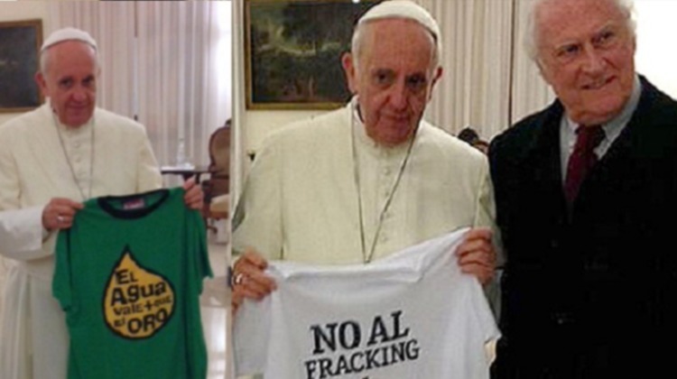 ¿Está el papa Francisco en contra del ‘fracking’?