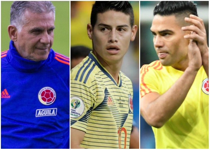 El desprecio de Queiroz por James y Falcao le salió caro a Colombia