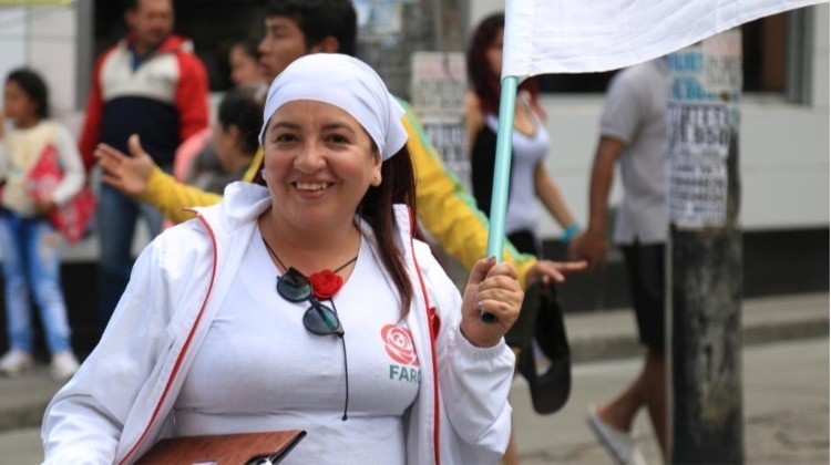 Sofía, la exguerrillera que quiere ser concejal