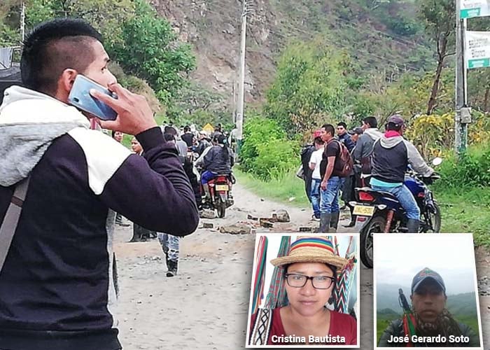 Asesinada la gobernadora y cuatro guardias indígenas en Tacueyó