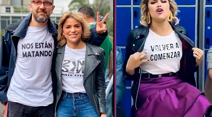  - Adriana Lucia, la única cantante vallenata que apoya el paro