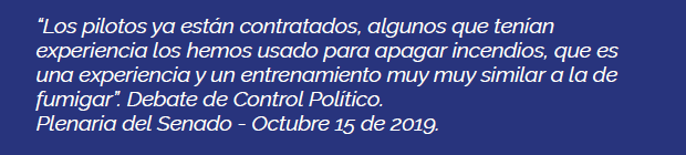 Imagen tomada de la presentación del senador Roy Barreras para la moción de censura del ministro Botero