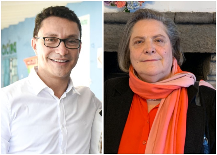 Carlos Caicedo y su equipo de empalme de alto vuelo 