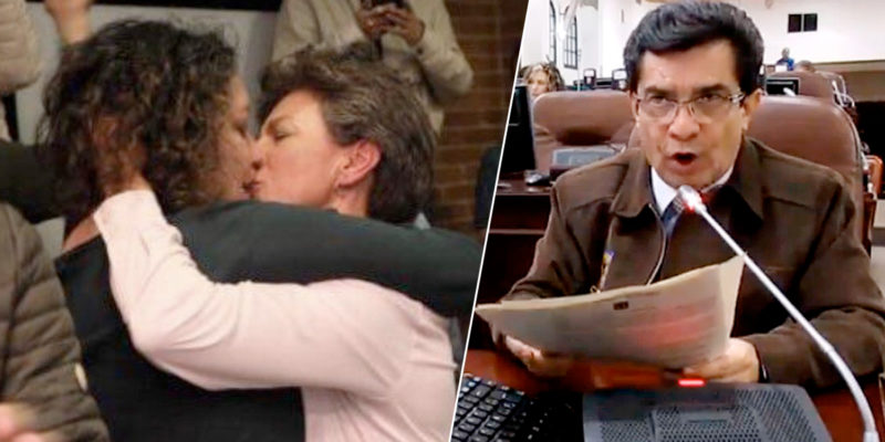 El Concejal de la Familia ¿se unió a la Sodoma de Claudia López?