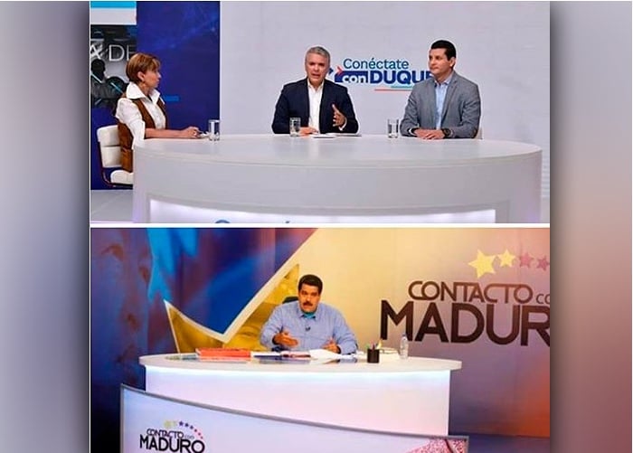 La vil copia que hizo Iván Duque del programa de Maduro